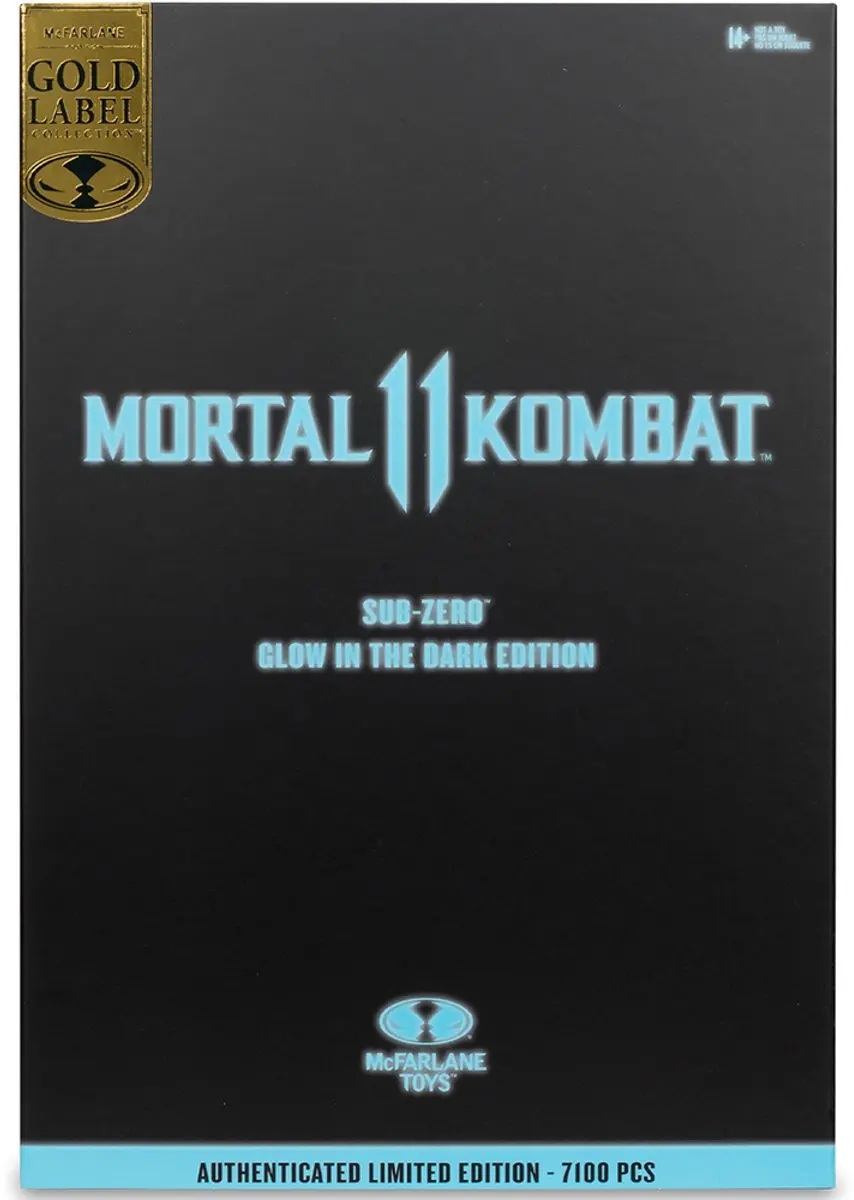 McFarlane Mortal Kombat Sub-Zero Actionfigur 18cm - afbeelding 5 van 6