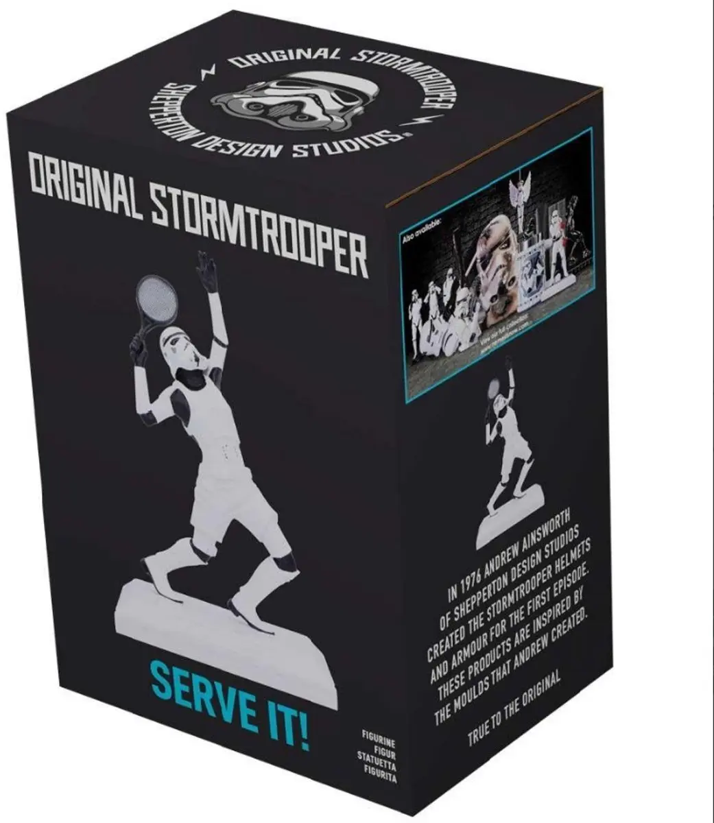 Star Wars Stormtrooper Serve It! Figuur 18cm - Wit - afbeelding 2 van 6