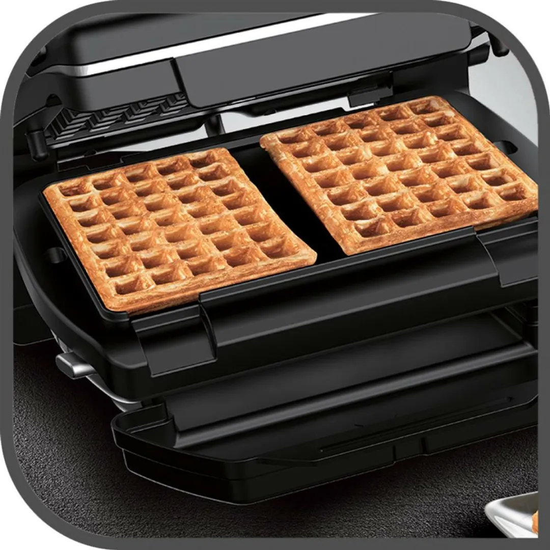 Tefal Wafelvorm XA724810 - 5x7 - Zwart