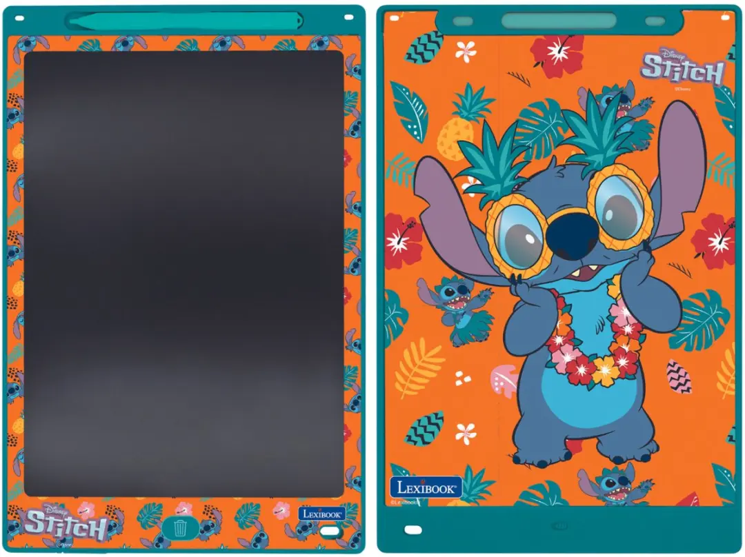 Lexibook Stitch CRT10D E-ink Tekentablet - Blauw - afbeelding 6 van 6