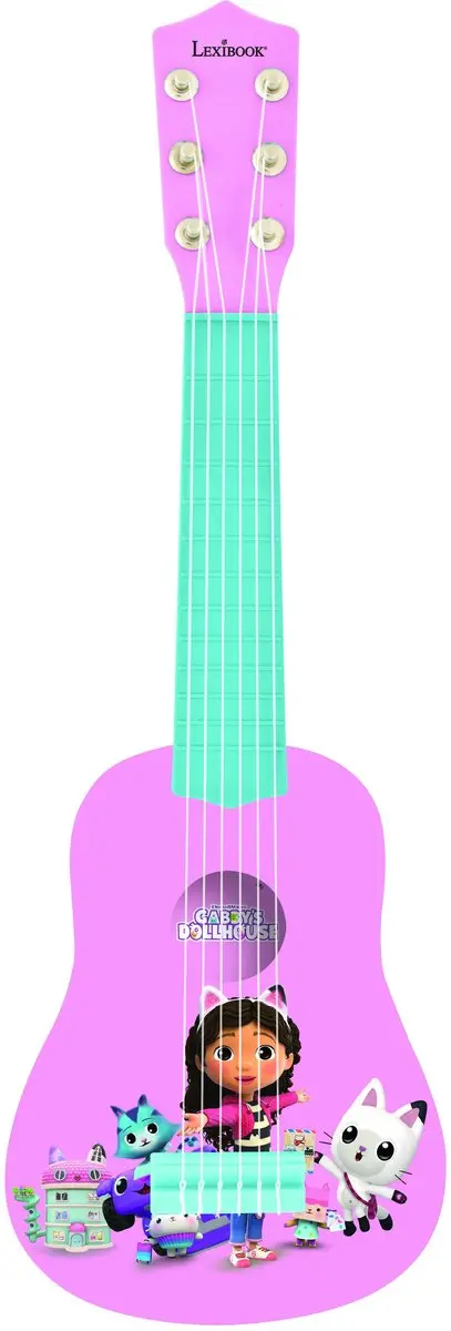 Lexibook Mijn Eerste Gitaar Gabby's Dollhouse 53cm