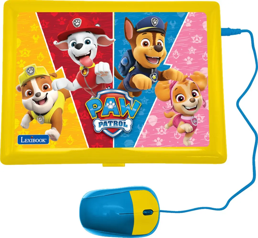 Paw Patrol tweetalig pratende educatieve laptop met 170 activiteiten (85 in elke