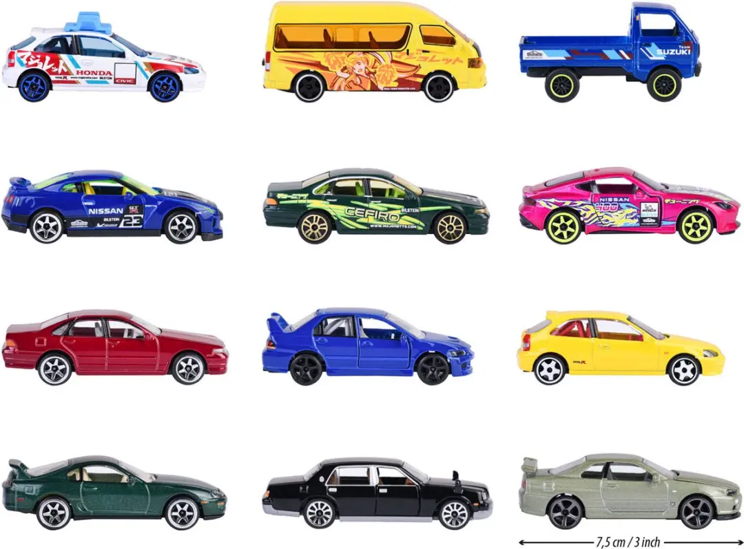 Majorette Japan Series Bonus Pack - Die-Cast Auto's - afbeelding 2 van 6