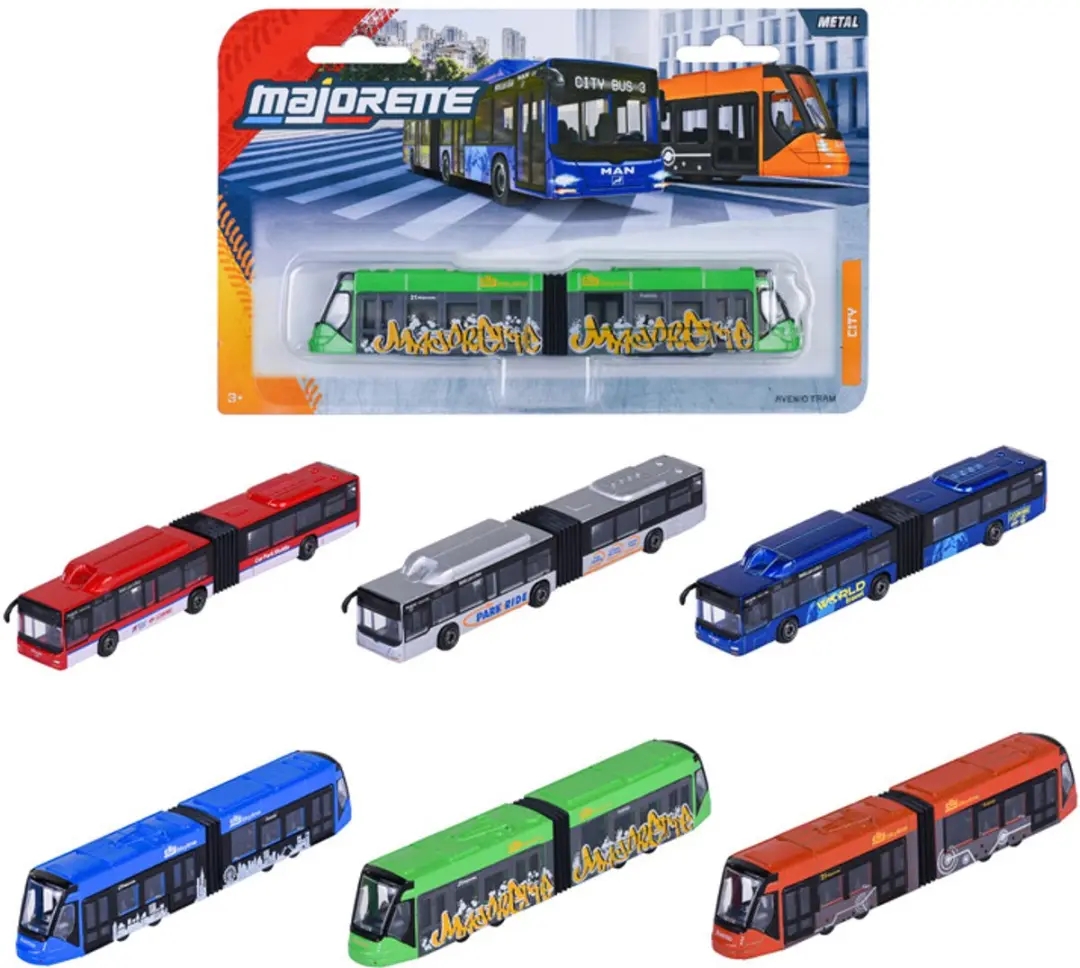 Majorette Stadsbus MAN+ & Avenio Tram