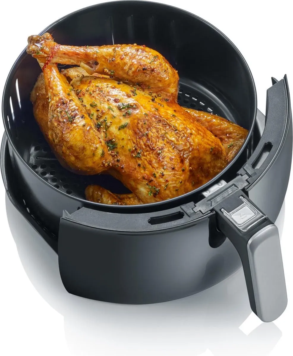 Severin FR 2445 Airfryer 2000W 5L - 8 Programma's - Zwart