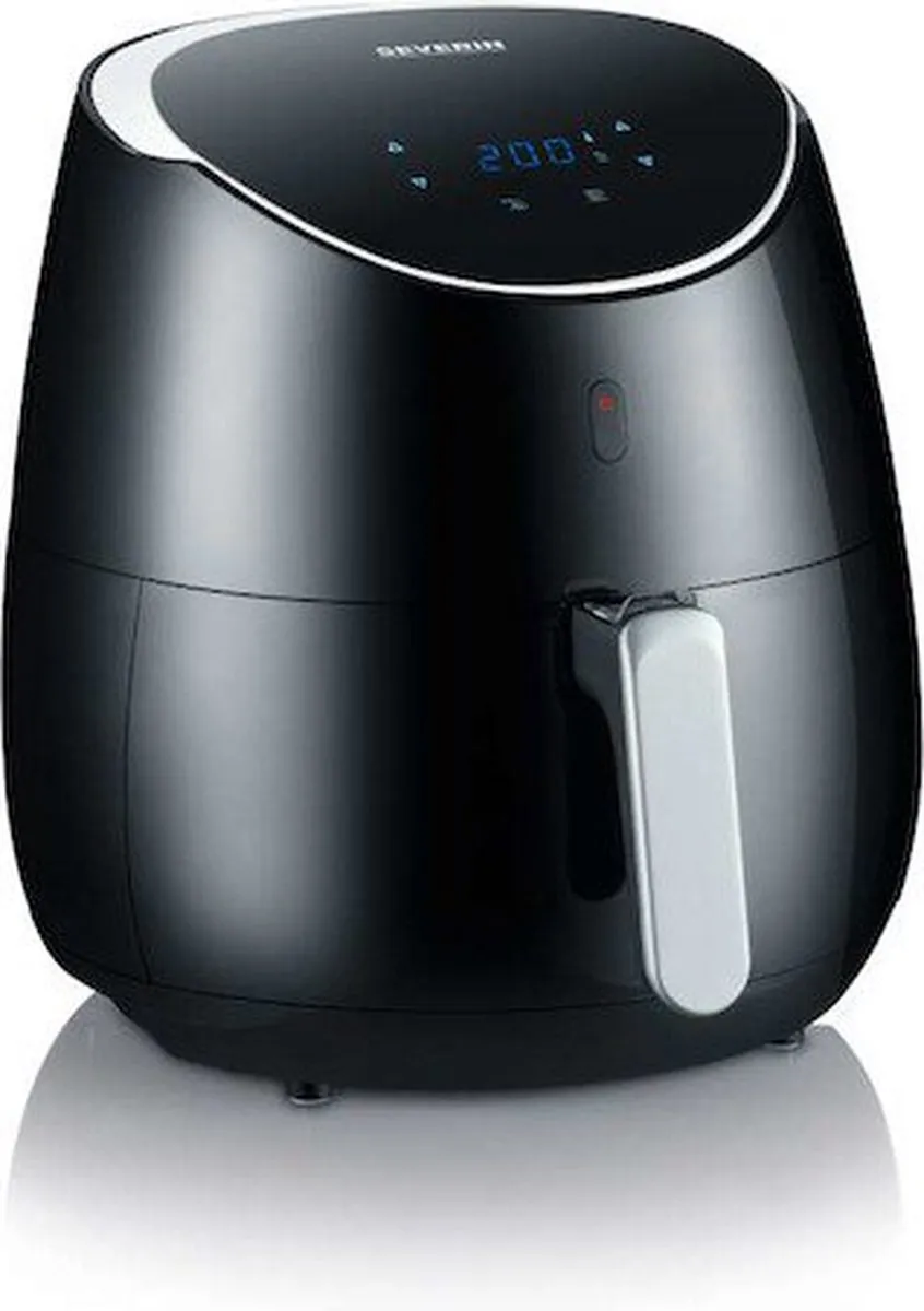 Severin FR 2445 Airfryer 2000W 5L - 8 Programma's - Zwart