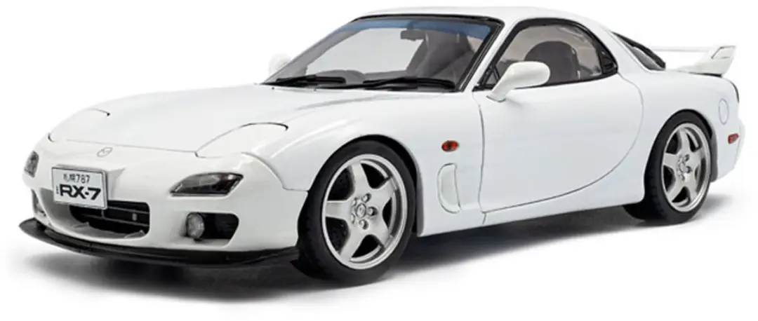 Mazda RX7 FD3RS '99, wit Solido schaal 1:18