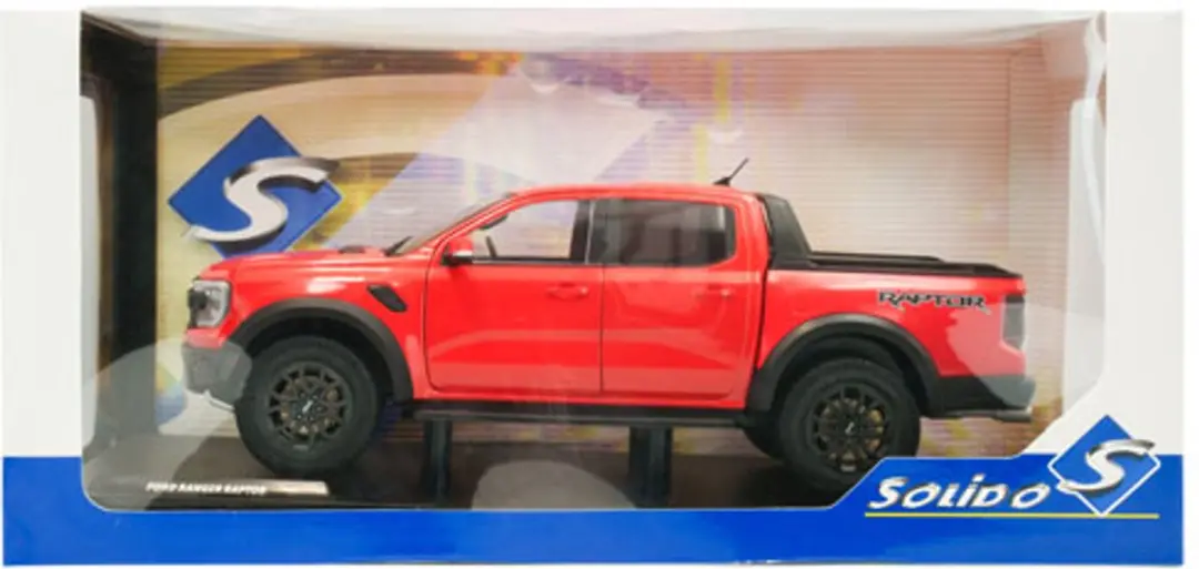Solido Ford Ranger Raptor Modelauto 1:18 - Oranje - afbeelding 6 van 6