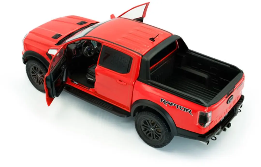 Solido Ford Ranger Raptor Modelauto 1:18 - Oranje - afbeelding 3 van 6