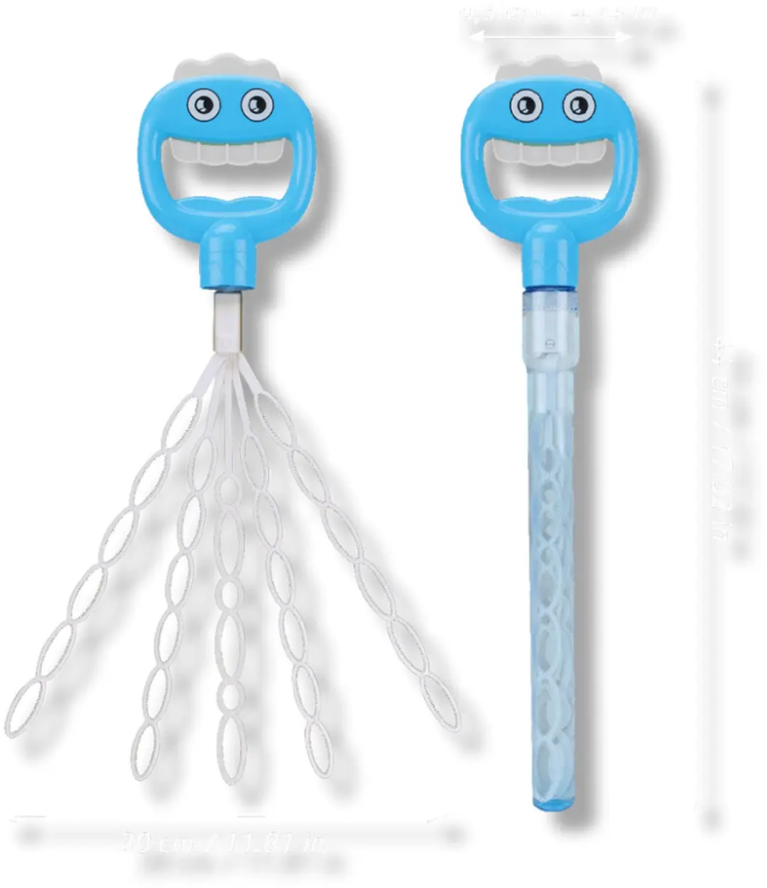Pustefix Mega Smile Bubbler Bellenblaas - 16 stuks - afbeelding 3 van 3