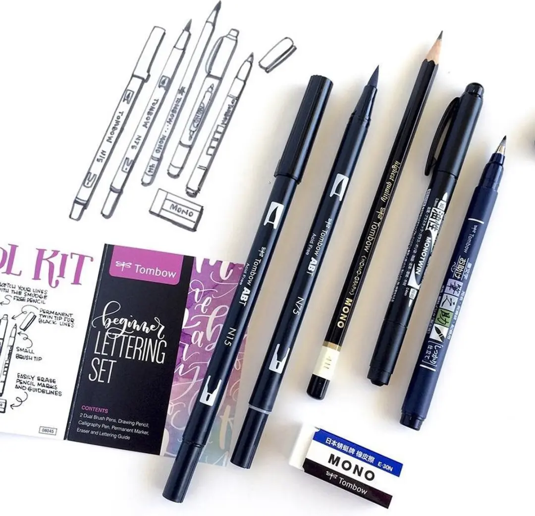 Tombow LS-BEG Letterzet voor Beginners - 6x - afbeelding 2 van 6