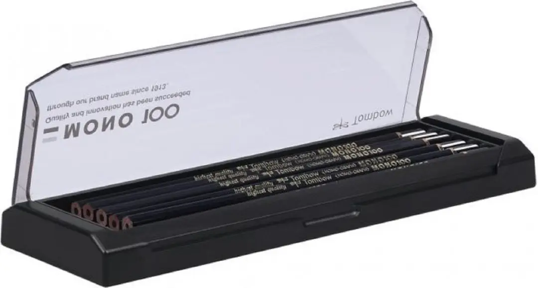 Tombow MONO 100 Grafietpotloden - 12 stuks - afbeelding 3 van 4