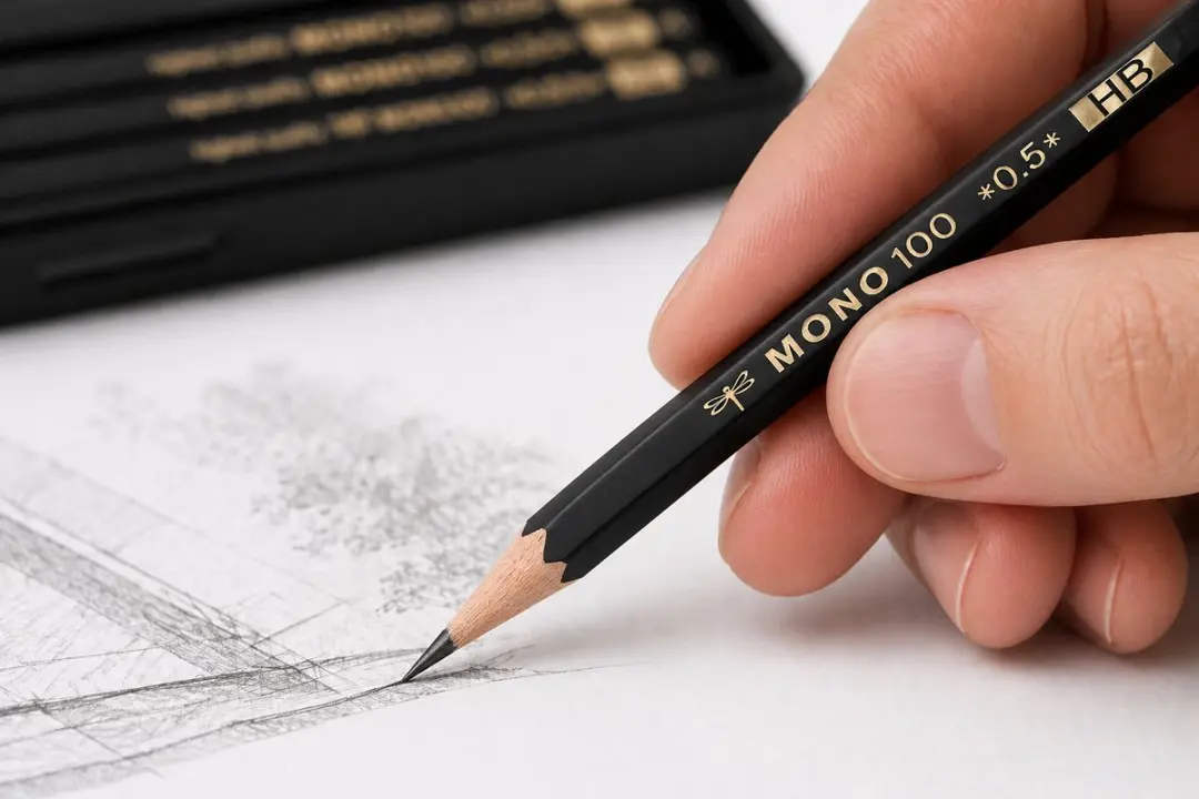 Tombow MONO 100 Grafietpotloden - 12 stuks - afbeelding 2 van 4