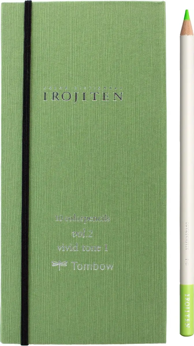 Tombow Irojiten Kleurpotloden Set - 10 stuks - afbeelding 2 van 6
