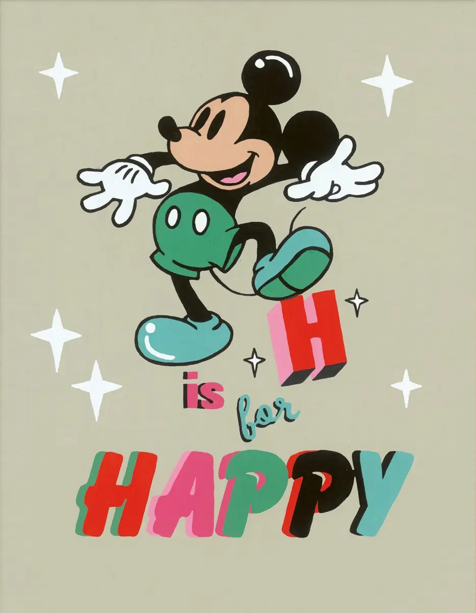Ravensburger CreArt Disney Mickey Mouse H is for Happy - afbeelding 2 van 6