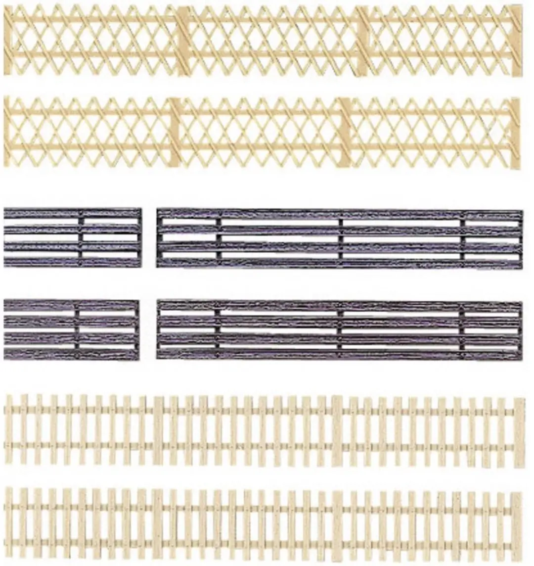 Auhagen 42 557 Houten Hek Kunststof H0 - afbeelding 3 van 3