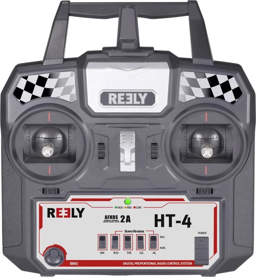 Reely HT-4 RC handzender 2,4 GHz - afbeelding 4 van 6