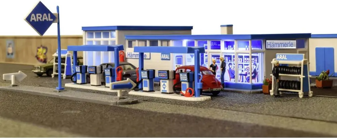 Kibri 38541 H0 Aral tankstation - afbeelding 4 van 4