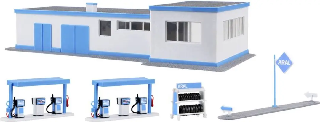 Kibri 38541 H0 Aral tankstation - afbeelding 3 van 4