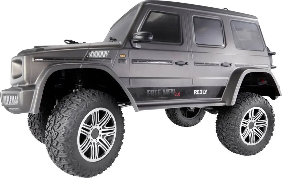 Reely FreeMen 2.0 Crawler RC Auto 1:10 4WD - Zwart - afbeelding 2 van 6