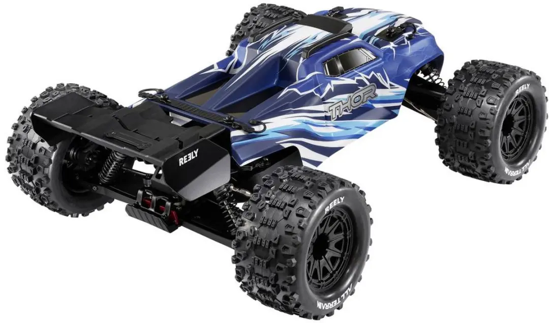 Reely Thor RE-8597610 RC Monstertruck 1:10 - Blauw - afbeelding 3 van 4