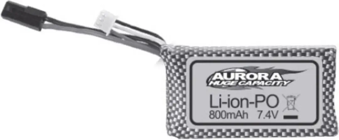 Absima Li-ion accupack 7.4V 800mAh