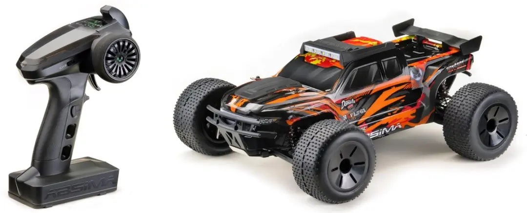 Absima AT3.4 V2 Brushless RC Truggy 12243V2 - Zwart/Oranje - afbeelding 3 van 6