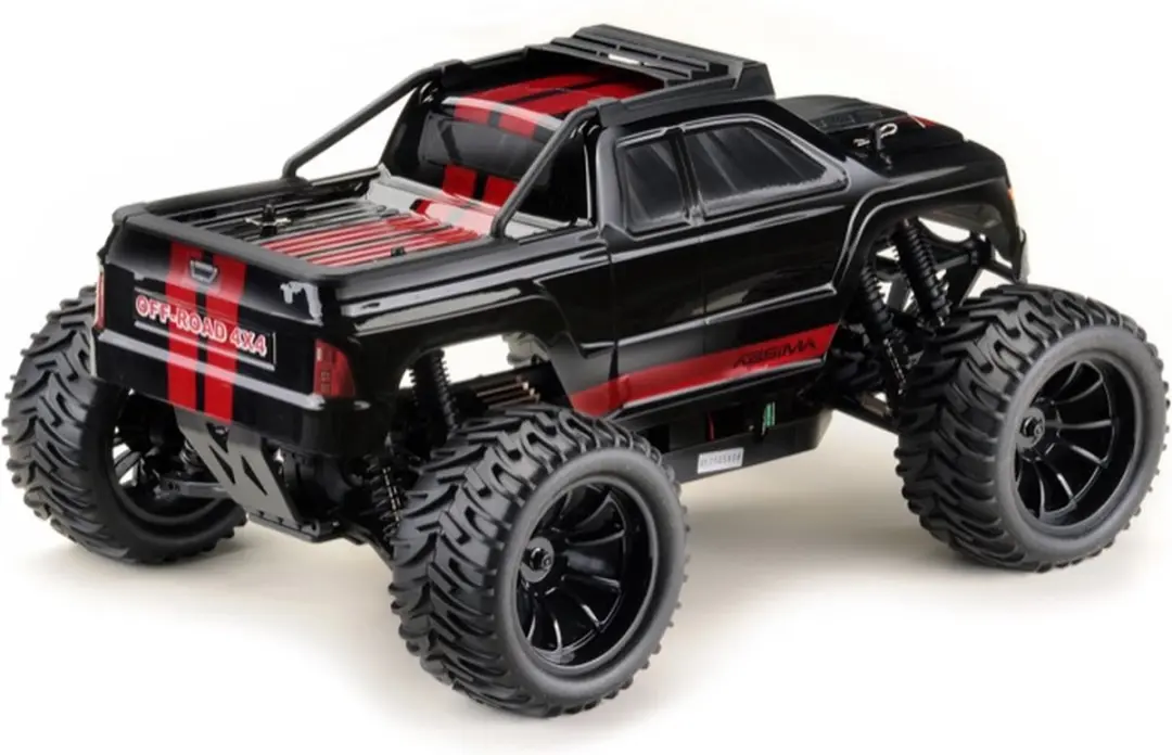 Absima AMT3.4 V2 12224V2 RC Monstertruck 1:10 - Zwart/Rood - afbeelding 5 van 6