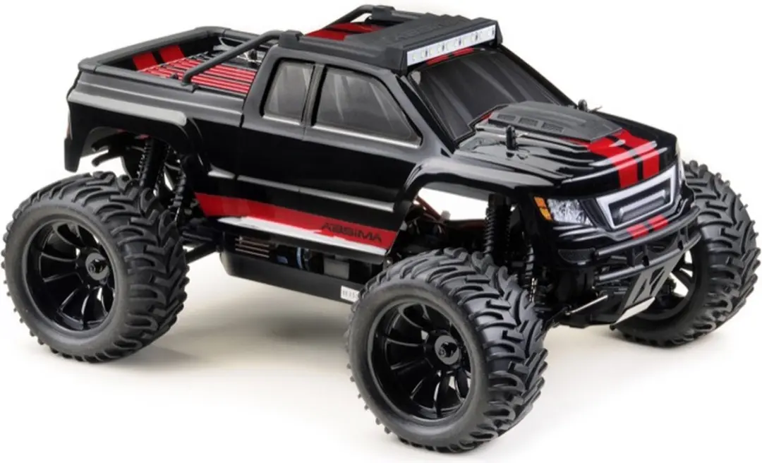 Absima AMT3.4 V2 12224V2 RC Monstertruck 1:10 - Zwart/Rood - afbeelding 3 van 6