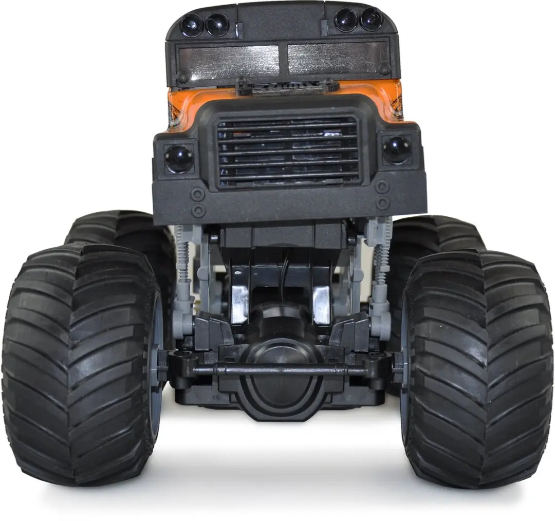 Amewi Crazy Schoolbus 1:16 RC Monster Truck - Oranje - afbeelding 2 van 6