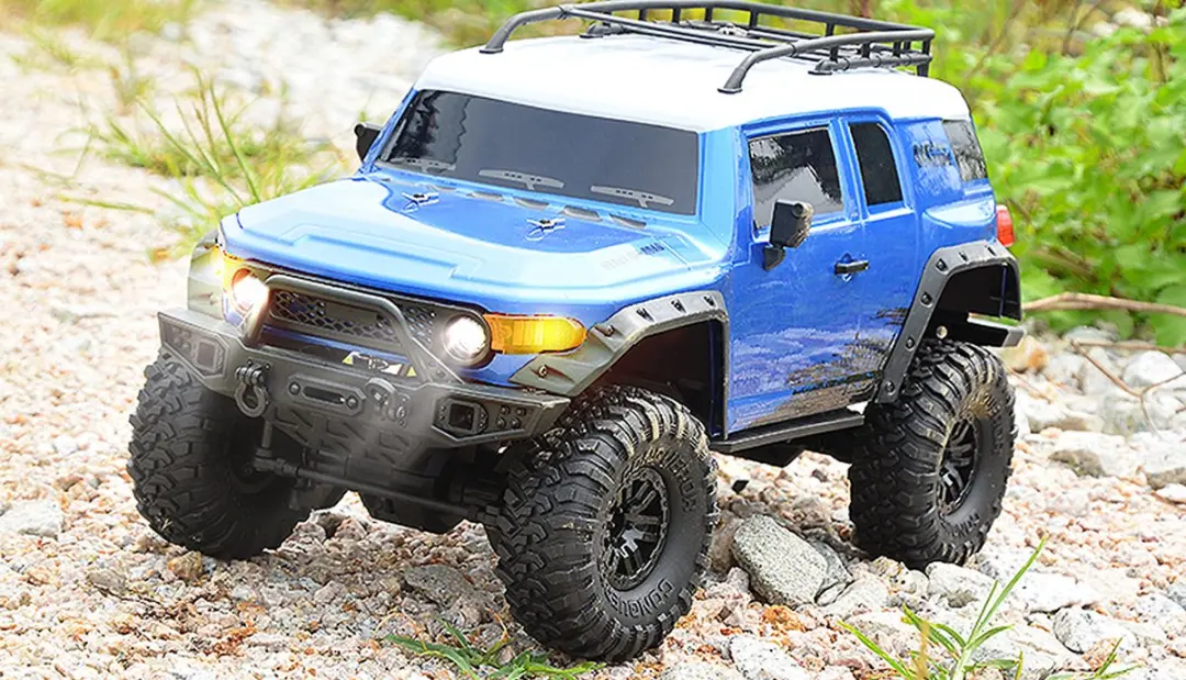 Amewi Dirt Climbing SUV CV 1:10 RC Crawler - Blauw - afbeelding 5 van 6