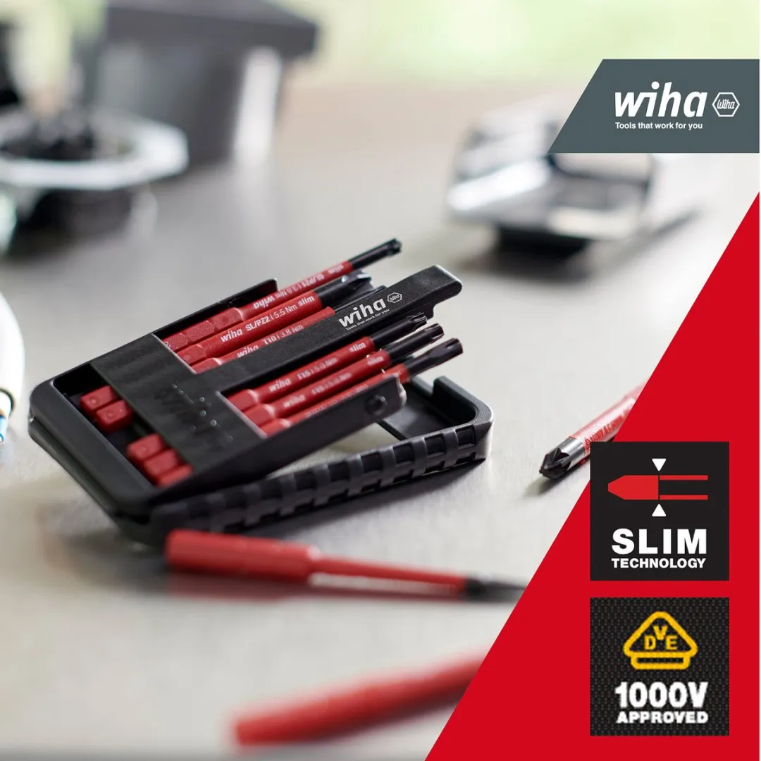 Wiha VDE slimBit Electric Bitset 6-delig 43159
