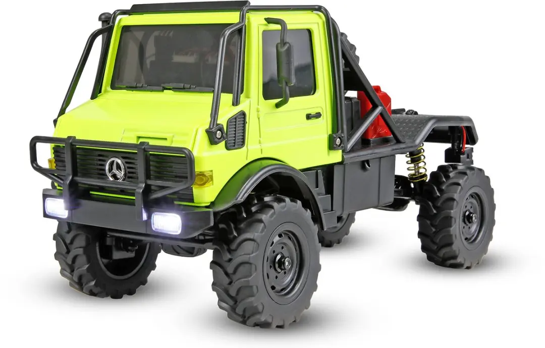 Amewi Mercedes-Benz Unimog U4000 22767 Scale Crawler - Groen - afbeelding 5 van 6