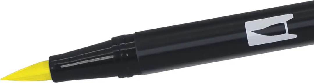 Tombow ABT Dual Brush Pen 055 - Process Yellow - afbeelding 3 van 6