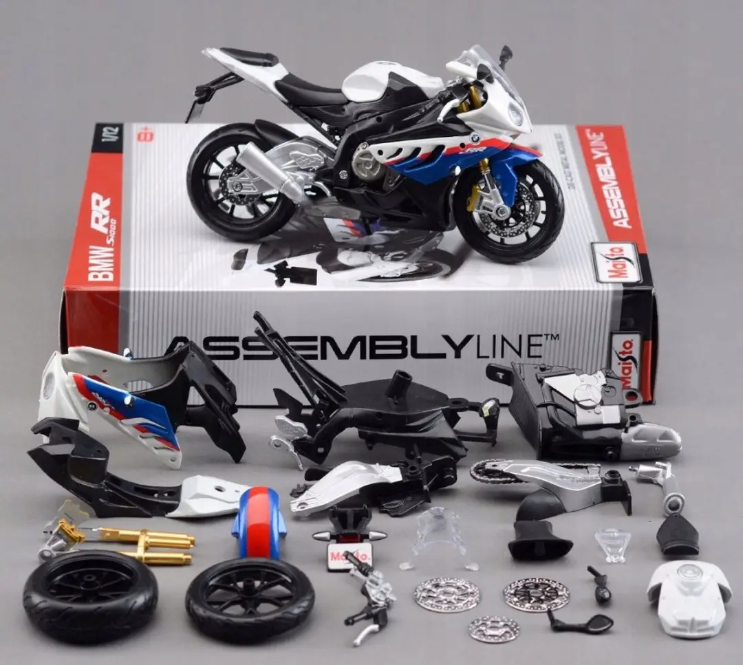 Maisto BMW S1000 RR Motorfiets Modelbouwpakket 1:12