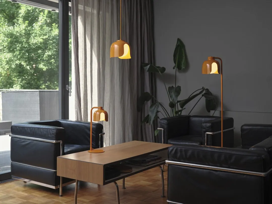 Osram Decor Corolle Tafellamp - Oranje Metaal/Glas - G9 - Retro - afbeelding 6 van 6