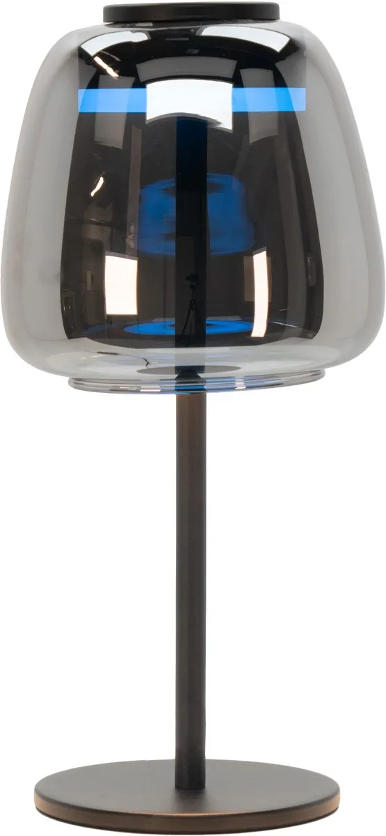 EGLO connect.z Alfero-Z Tafellamp RGB - Zwart/Chroom