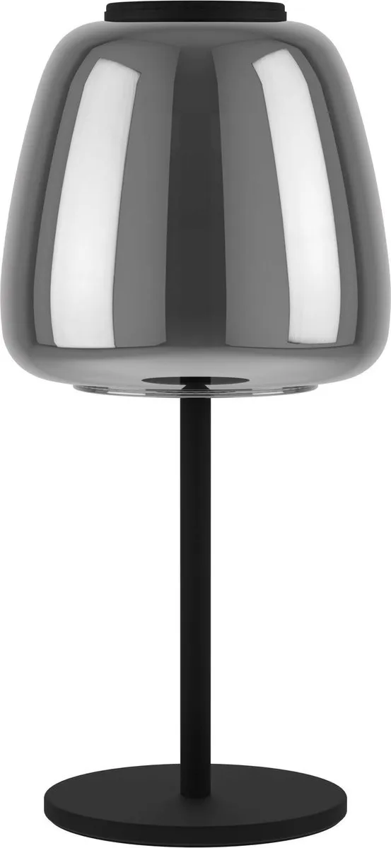 EGLO connect.z Alfero-Z Tafellamp RGB - Zwart/Chroom