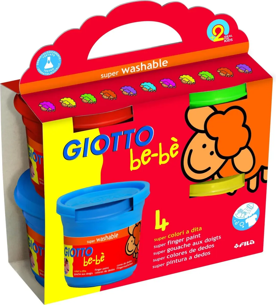 Giotto Vingerverf Set