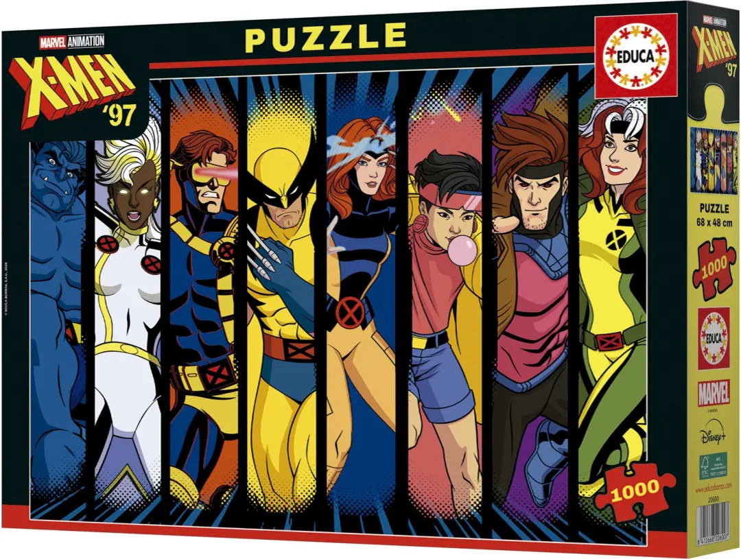 Educa X-MEN 97 Puzzel - 1000 Stukjes - afbeelding 4 van 6