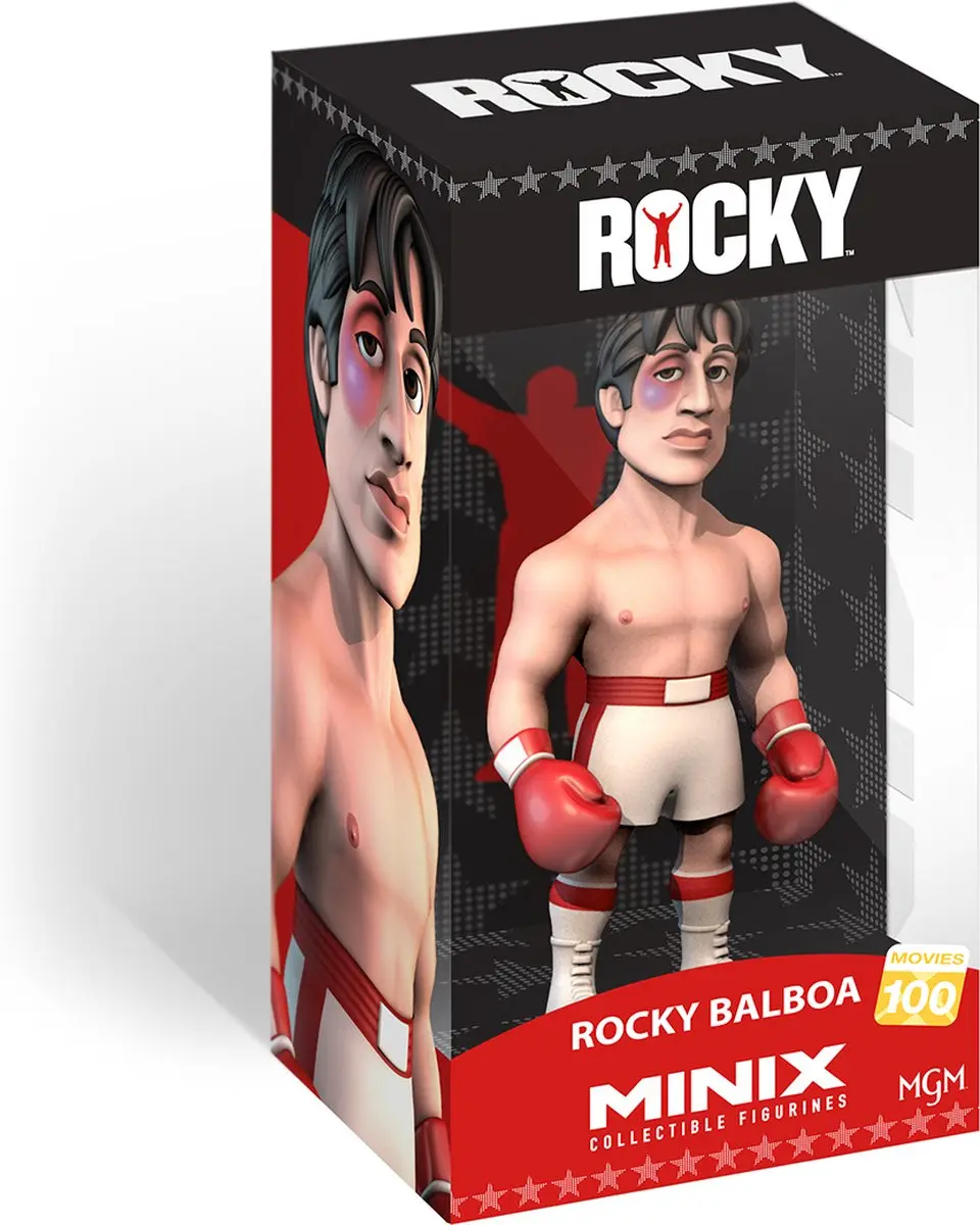 Minix Movies #100 Rocky Balboa Figuur 12cm - afbeelding 2 van 6