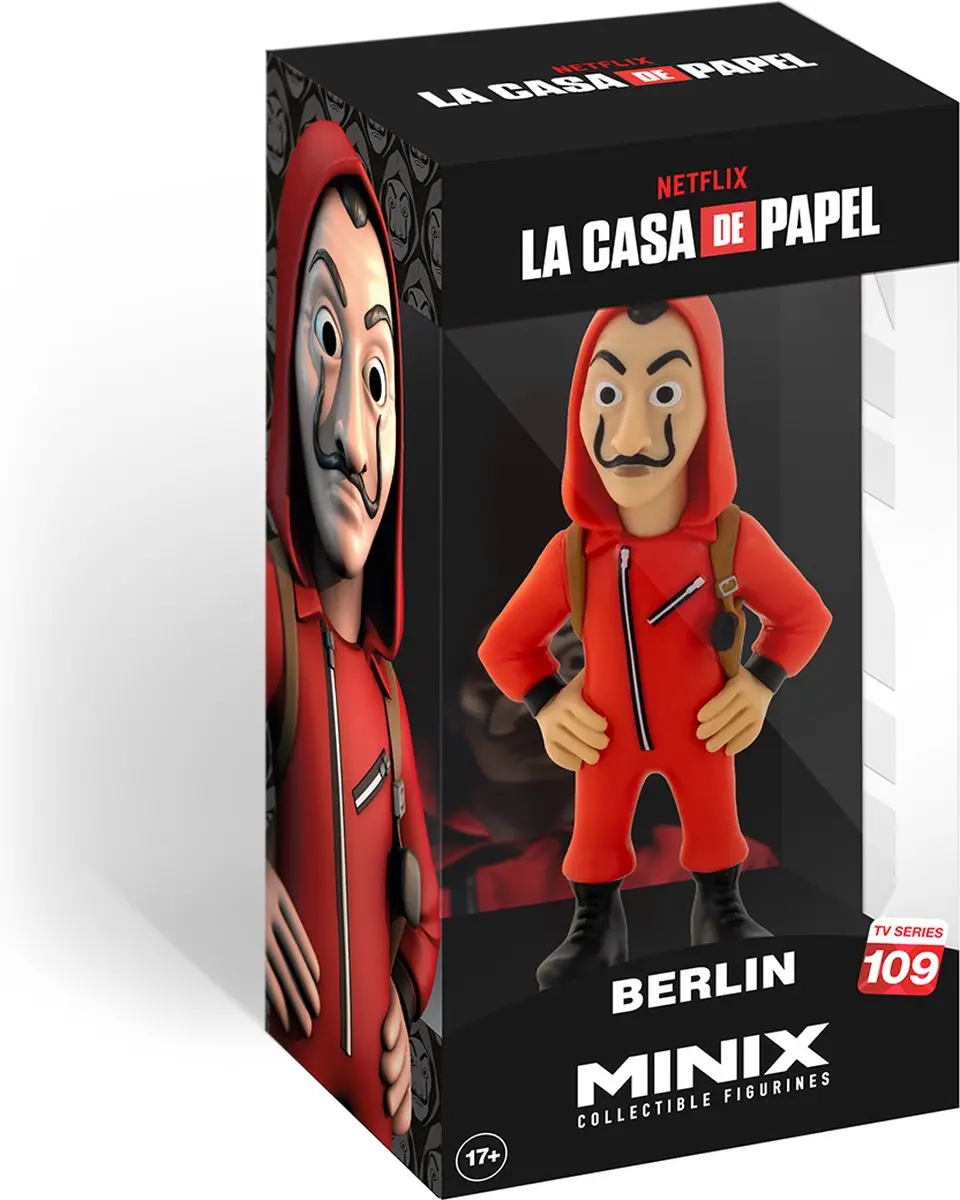 Minix La Casa de Papel Berlijn met Masker Beeldje