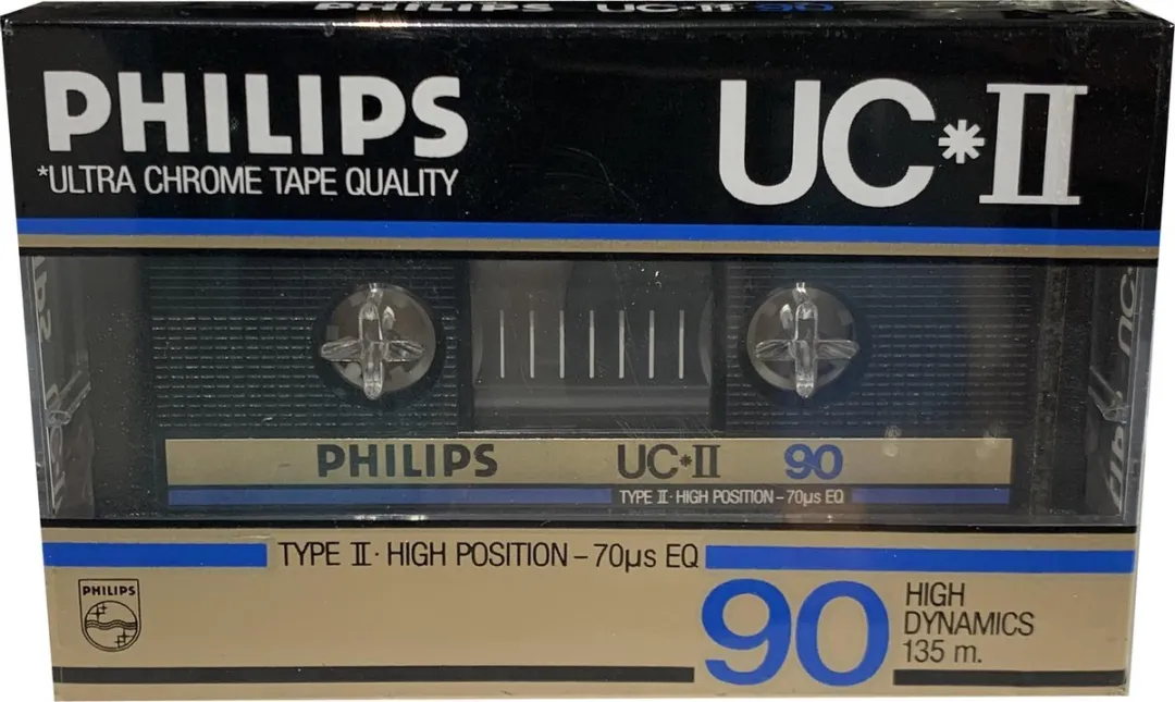 Philips UC2 Audio Cassetteband 90min