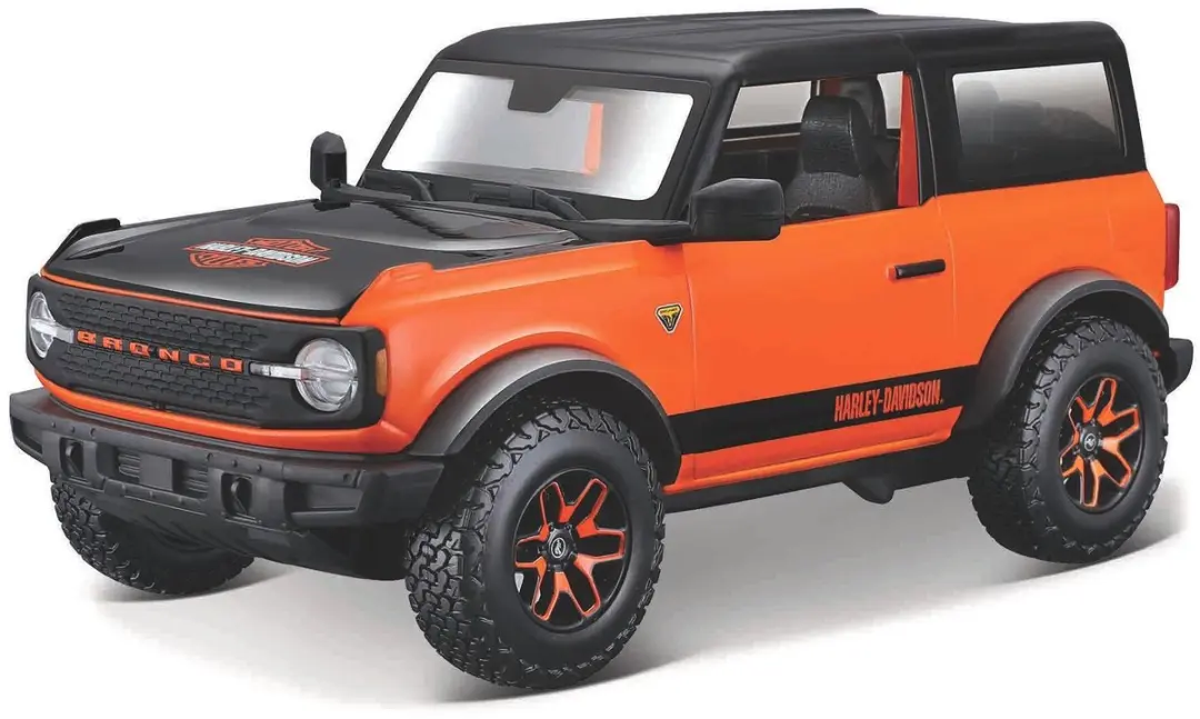 Ford Bronco Badlands Harley 2021 Oranje
