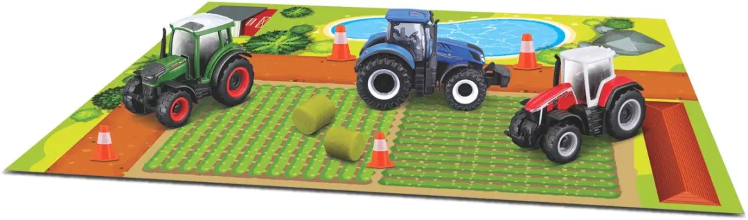 Maisto New Holland Playset
