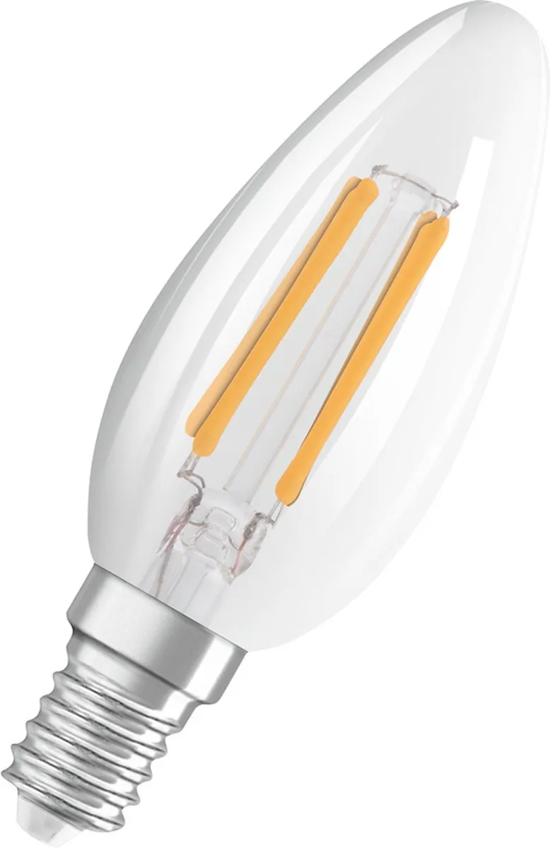 Osram LED Kaarslamp E14 4W Warmwit