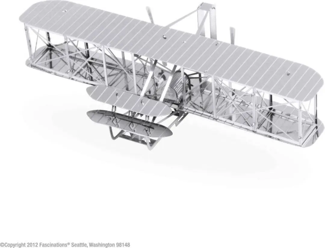 Metal Earth Modelbouw 3D Brothers Wright vliegtuig