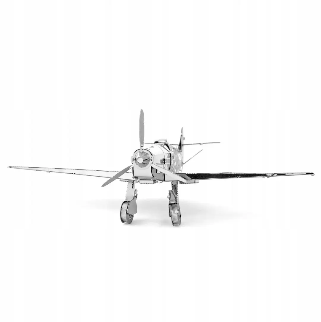 Metal Earth Messerschmitt Bf-109 Modelbouwset - Zilver - afbeelding 6 van 6