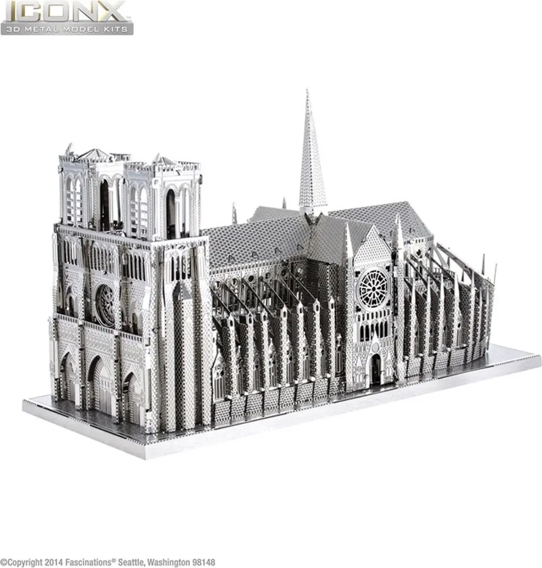 Metal earth Iconx Notre Dame de Paris