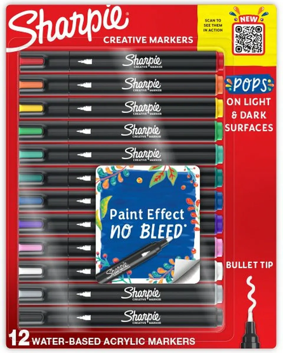 Sharpie Creative Bullet Tip Markers 12 stuks